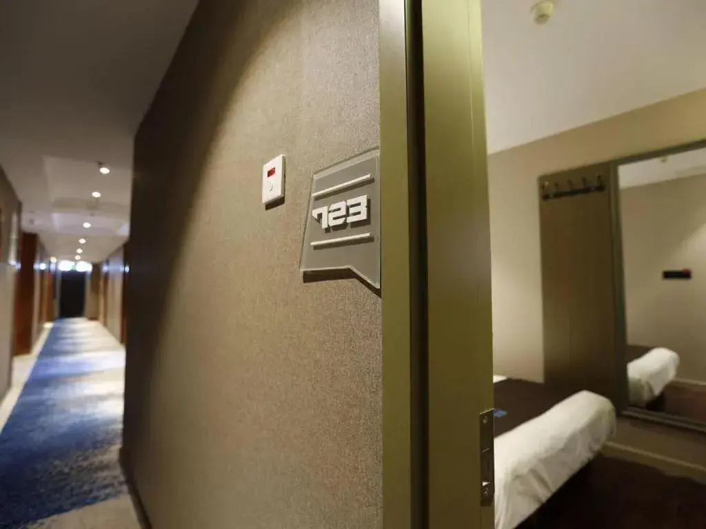 Bed in PAI Hotel·Changchun Jilin DaLu Bed in PAI Hotel·Changchun Jilin DaLu