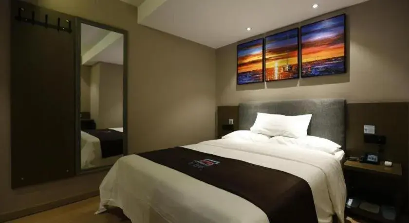 Bed in PAI Hotel·Changchun Jilin DaLu Bed in PAI Hotel·Changchun Jilin DaLu