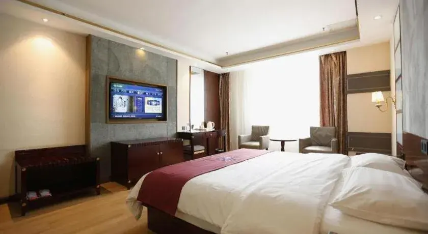 Bed in PAI Hotel·Changchun Jilin DaLu Bed in PAI Hotel·Changchun Jilin DaLu