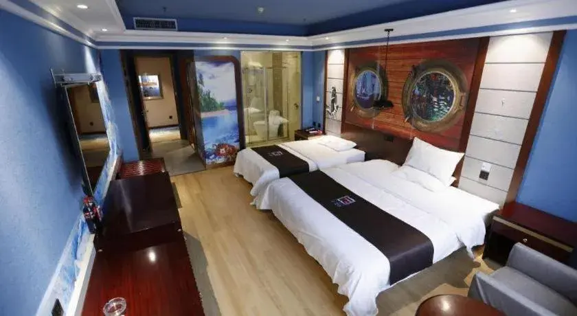 Bed in PAI Hotel·Changchun Jilin DaLu Bed in PAI Hotel·Changchun Jilin DaLu