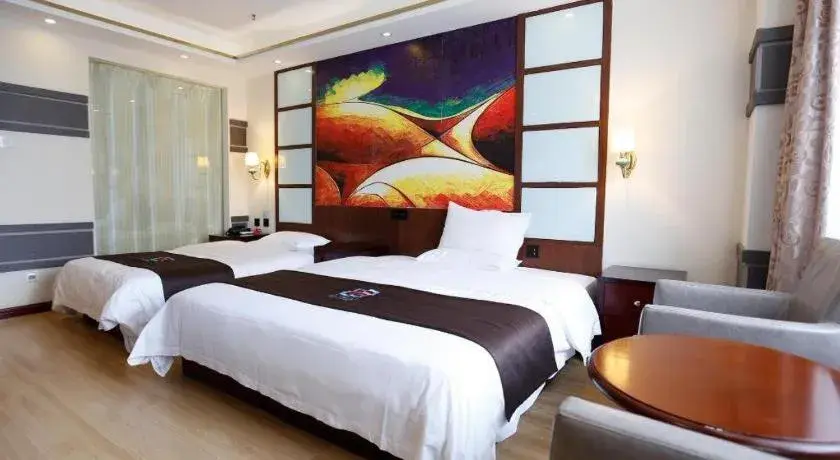 Bed in PAI Hotel·Changchun Jilin DaLu Bed in PAI Hotel·Changchun Jilin DaLu