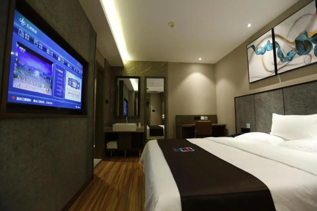 Bed in PAI Hotel·Changchun Jilin DaLu