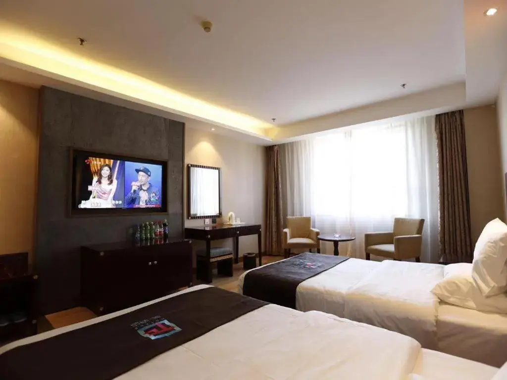 Bed in PAI Hotel·Changchun Jilin DaLu Bed in PAI Hotel·Changchun Jilin DaLu