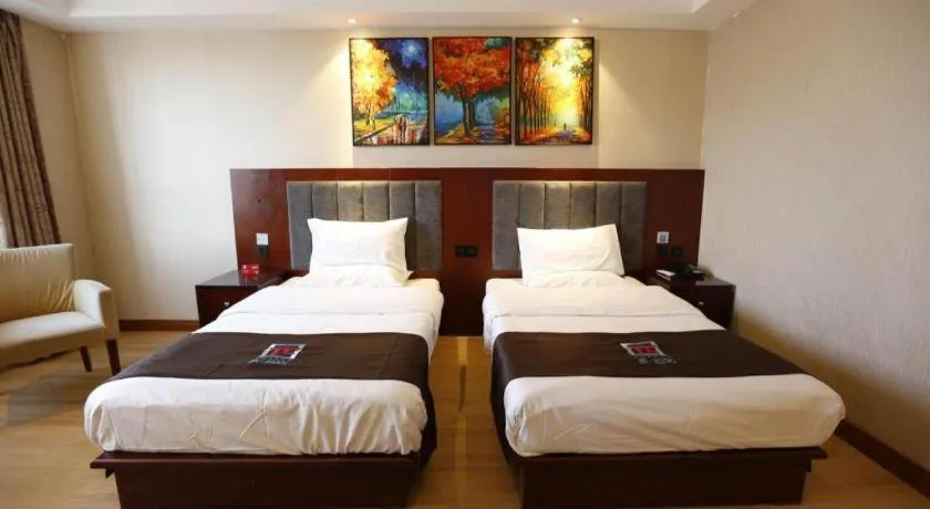 Bed in PAI Hotel·Changchun Jilin DaLu