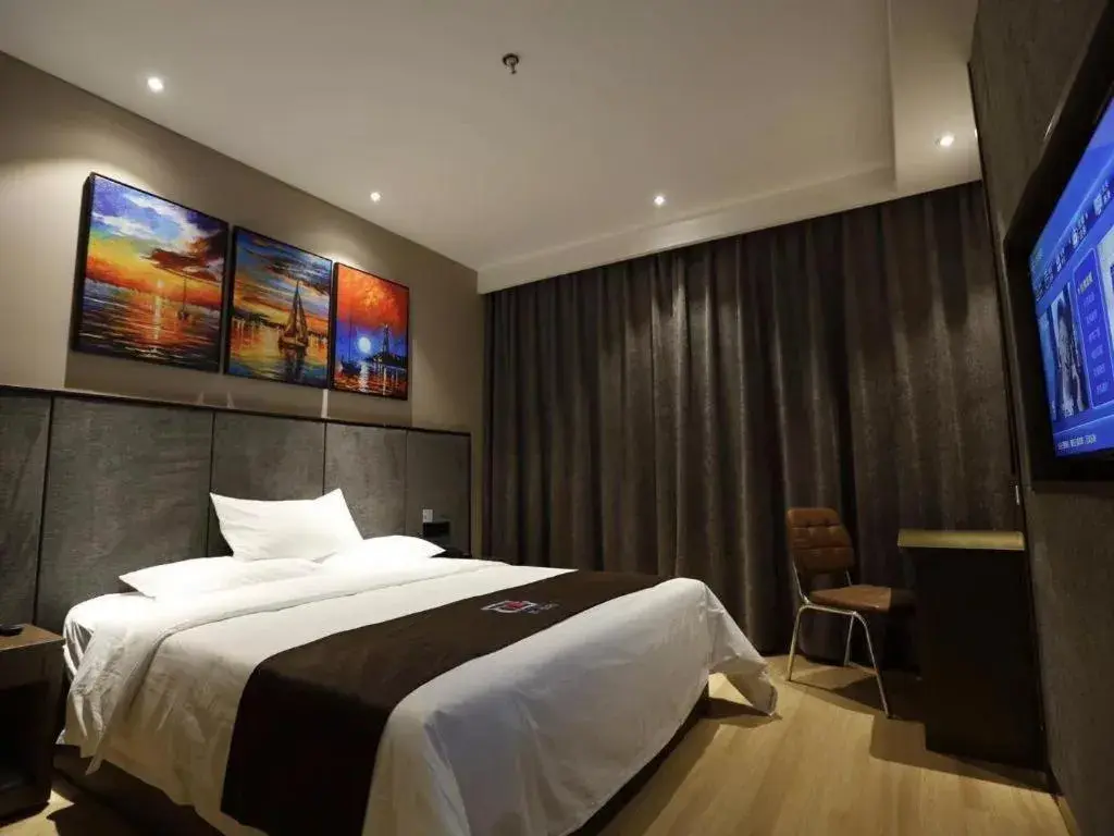Bed in PAI Hotel·Changchun Jilin DaLu Bed in PAI Hotel·Changchun Jilin DaLu
