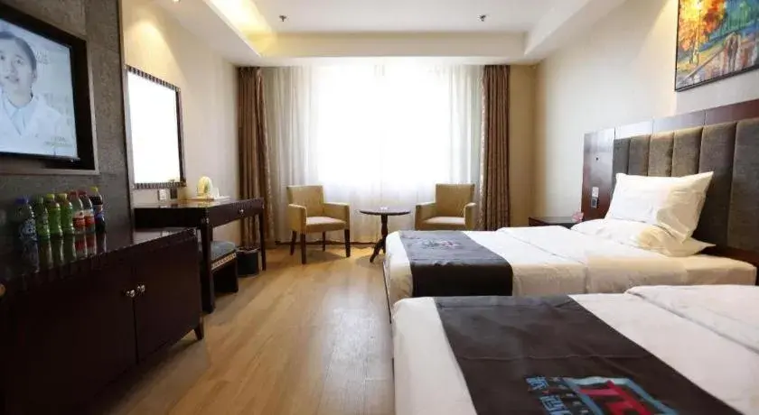Bed in PAI Hotel·Changchun Jilin DaLu Bed in PAI Hotel·Changchun Jilin DaLu
