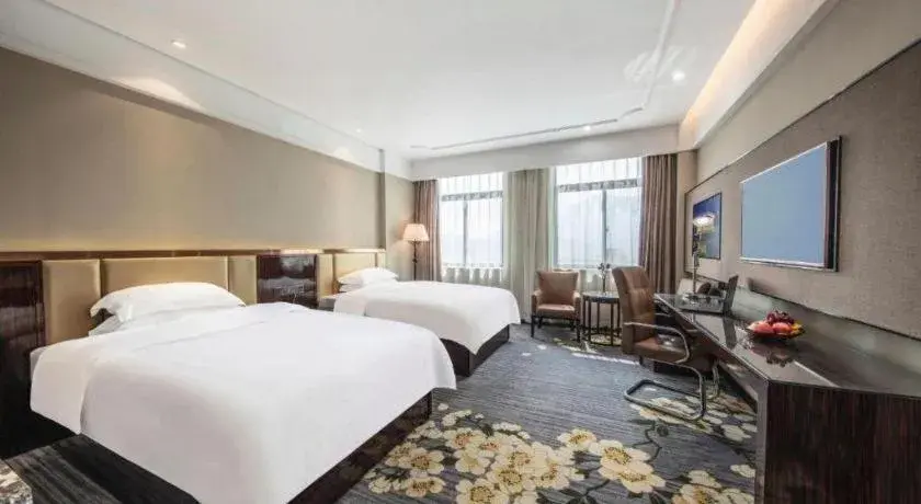 Bed in Vienna Classic Hotel Fujian Nanjing Bed in Vienna Classic Hotel Fujian Nanjing