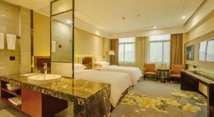 Bed in Vienna Classic Hotel Fujian Nanjing Bed in Vienna Classic Hotel Fujian Nanjing