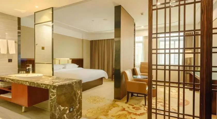 Bed in Vienna Classic Hotel Fujian Nanjing