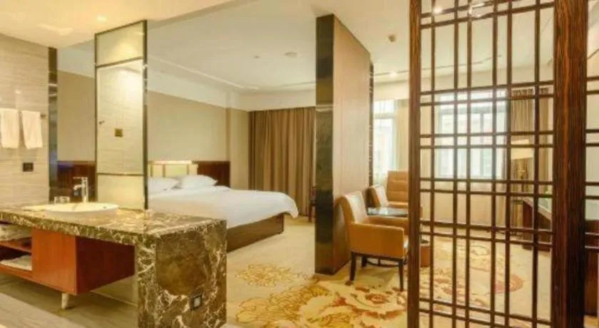 Bed in Vienna Classic Hotel Fujian Nanjing