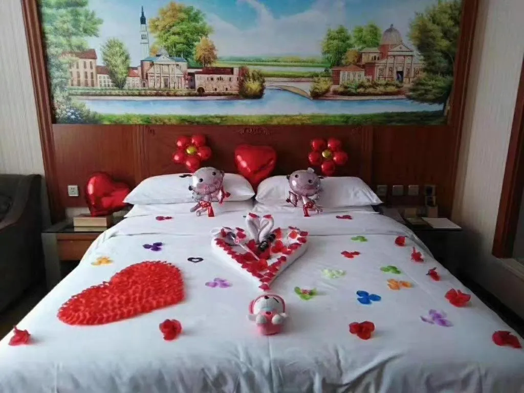 Bed in Vienna Hotel Tongliao Ke'erqin