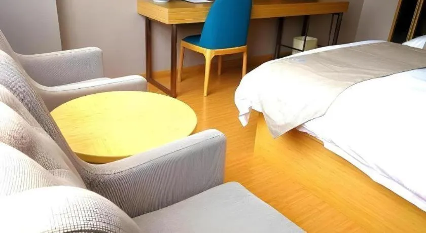 Bed in GreenTree Inn Tongling City ZonGYAng County Qishan Road People's Hospital