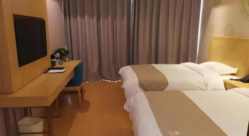 Bed in GreenTree Inn Tongling City ZonGYAng County Qishan Road People's Hospital