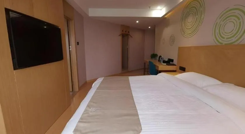 Bed in GreenTree Inn Tongling City ZonGYAng County Qishan Road People's Hospital