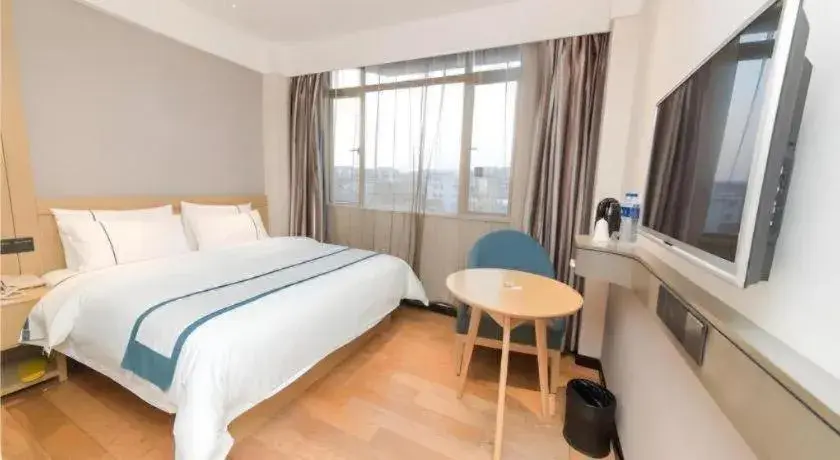 Bed in City Comfort Inn Guangzhou Panyu Qiaonan Aoyuan Plaza Bed in City Comfort Inn Guangzhou Panyu Qiaonan Aoyuan Plaza