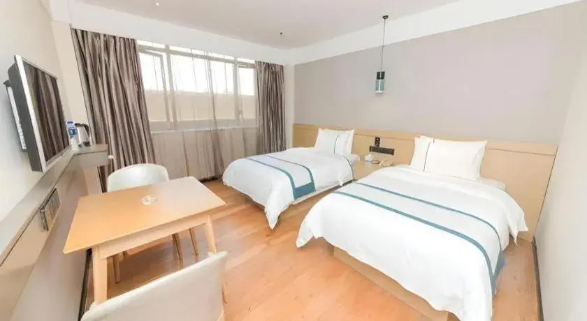 Bed in City Comfort Inn Guangzhou Panyu Qiaonan Aoyuan Plaza Bed in City Comfort Inn Guangzhou Panyu Qiaonan Aoyuan Plaza