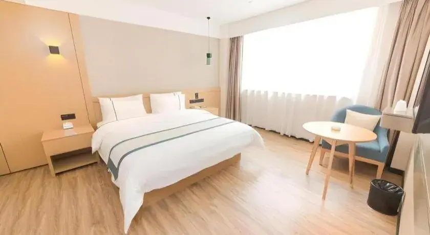 Bed in City Comfort Inn Guangzhou Panyu Qiaonan Aoyuan Plaza Bed in City Comfort Inn Guangzhou Panyu Qiaonan Aoyuan Plaza