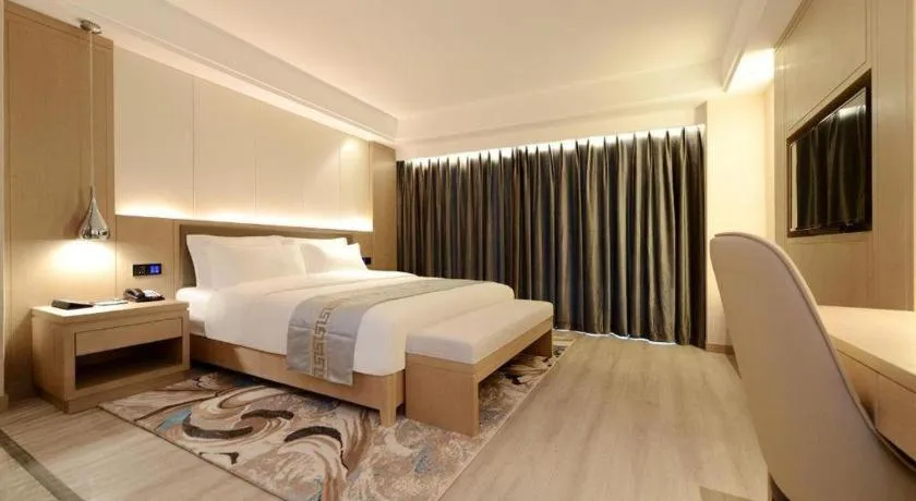 Bed in Borrman Hotel Guiyang Guanshanhu International Conference Center Metro Station