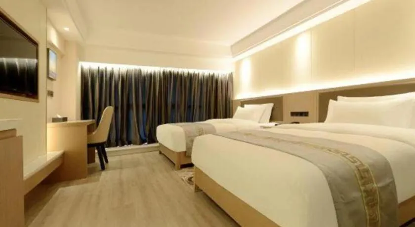 Bed in Borrman Hotel Guiyang Guanshanhu International Conference Center Metro Station