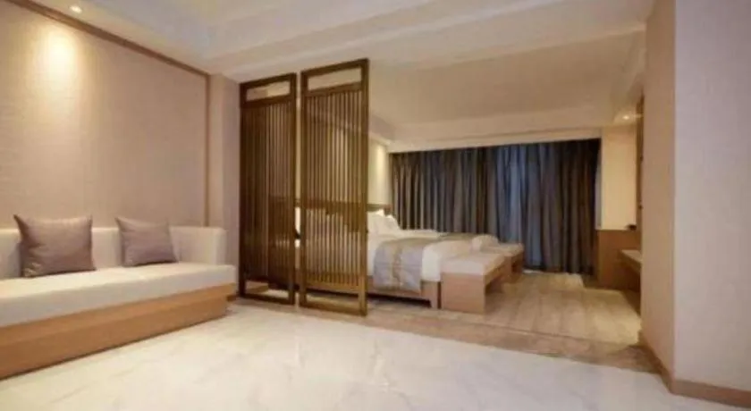 Bed in Borrman Hotel Guiyang Guanshanhu International Conference Center Metro Station