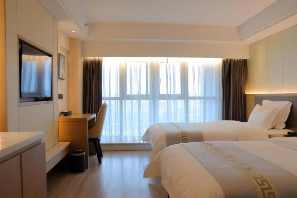 Bed in Borrman Hotel Guiyang Guanshanhu International Conference Center Metro Station