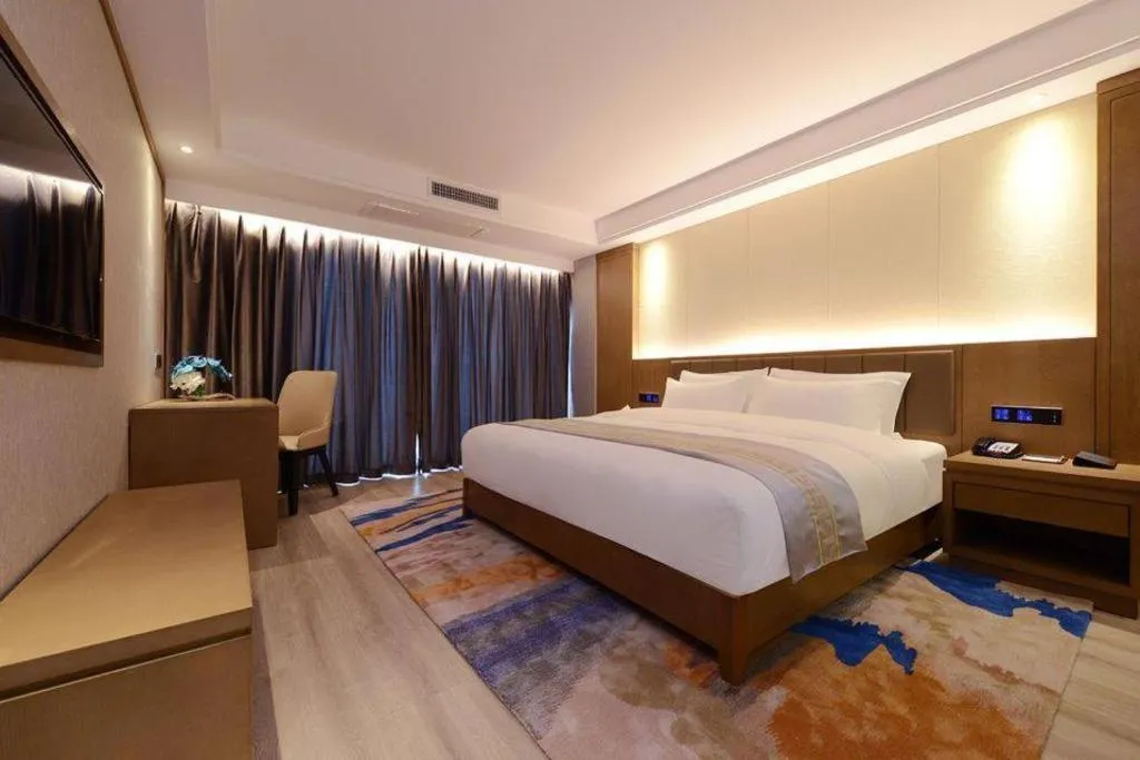 Bed in Borrman Hotel Guiyang Guanshanhu International Conference Center Metro Station