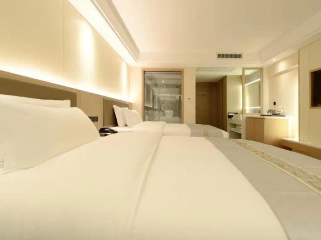 Bed in Borrman Hotel Guiyang Guanshanhu International Conference Center Metro Station