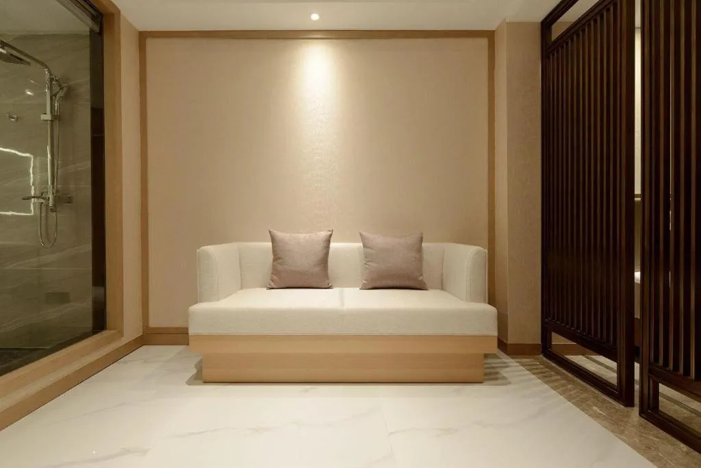 Bed in Borrman Hotel Guiyang Guanshanhu International Conference Center Metro Station