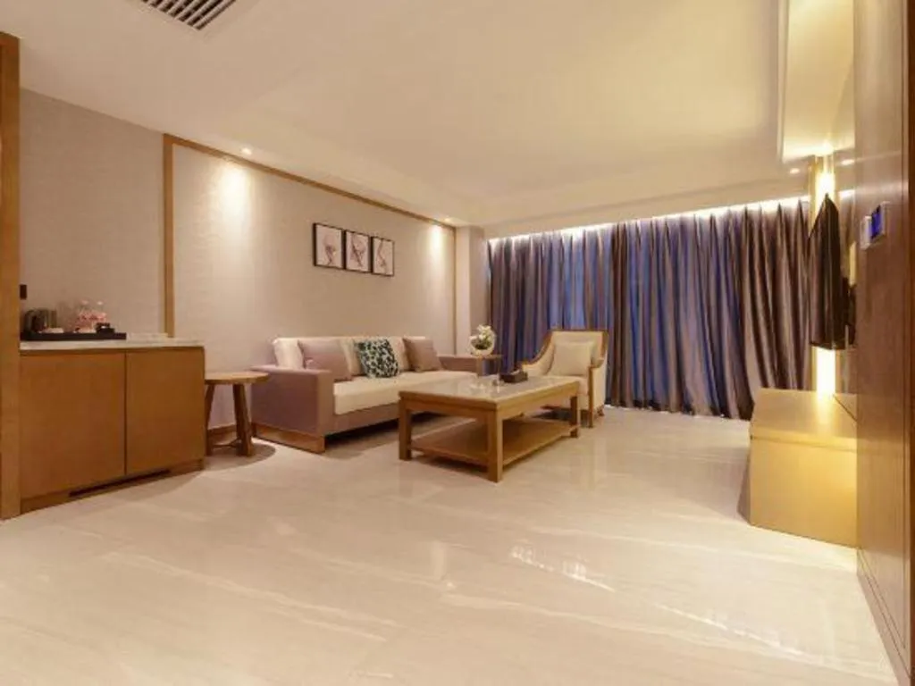 Bed in Borrman Hotel Guiyang Guanshanhu International Conference Center Metro Station