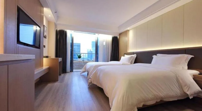 Bed in Borrman Hotel Guiyang Guanshanhu International Conference Center Metro Station