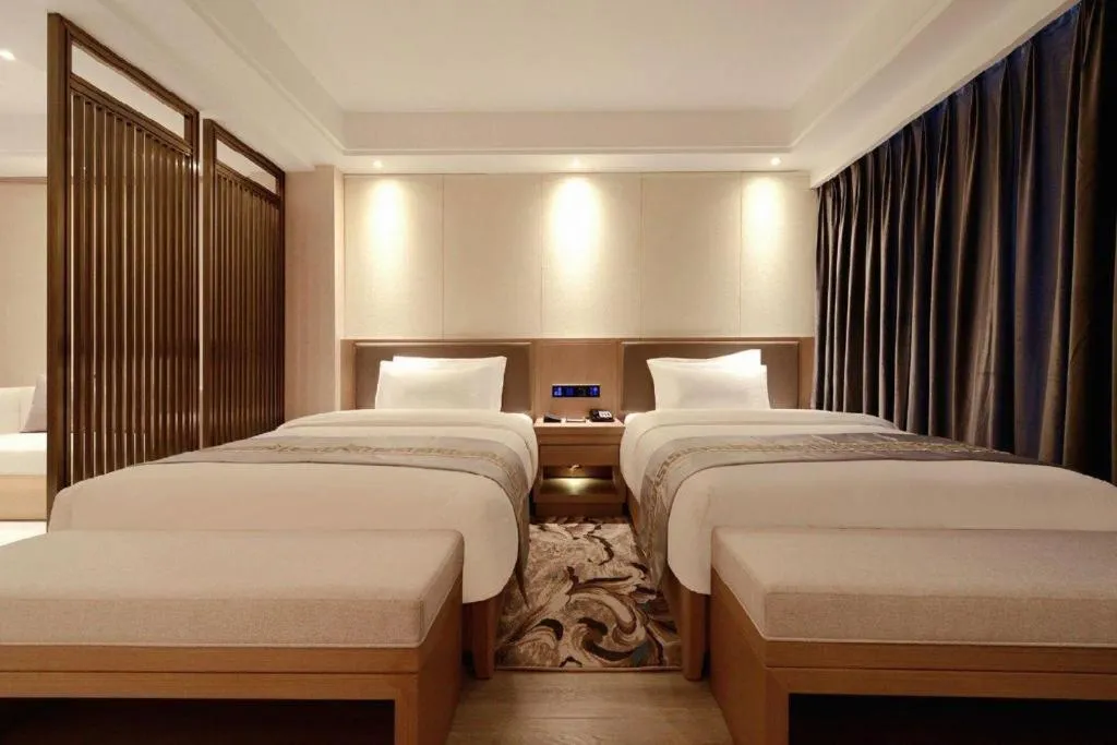 Bed in Borrman Hotel Guiyang Guanshanhu International Conference Center Metro Station