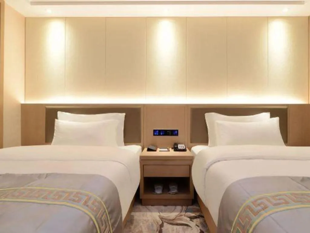 Bed in Borrman Hotel Guiyang Guanshanhu International Conference Center Metro Station