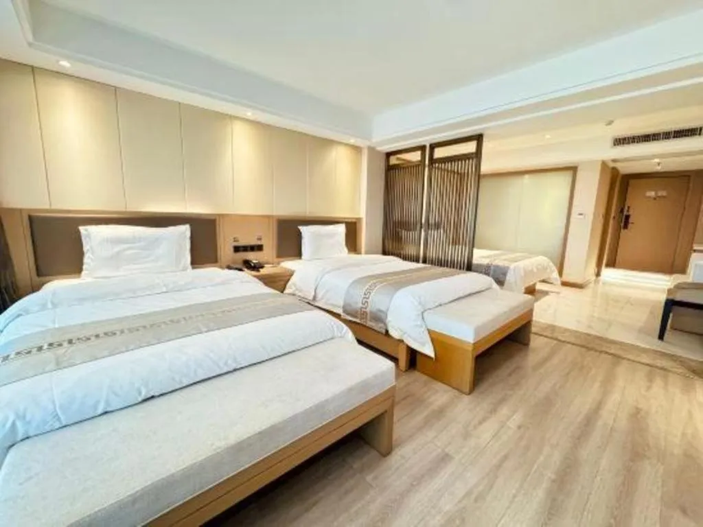 Bed in Borrman Hotel Guiyang Guanshanhu International Conference Center Metro Station