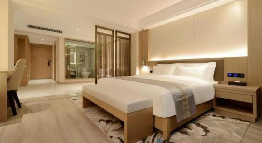 Bed in Borrman Hotel Guiyang Guanshanhu International Conference Center Metro Station