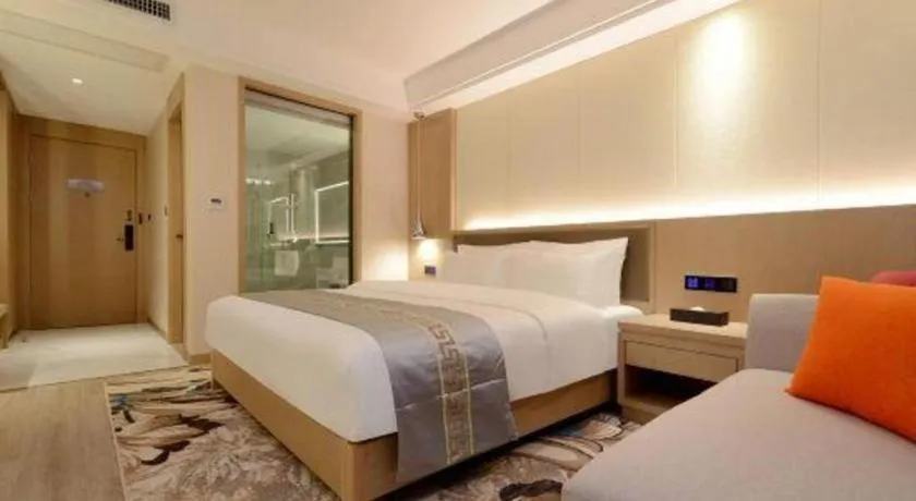 Bed in Borrman Hotel Guiyang Guanshanhu International Conference Center Metro Station