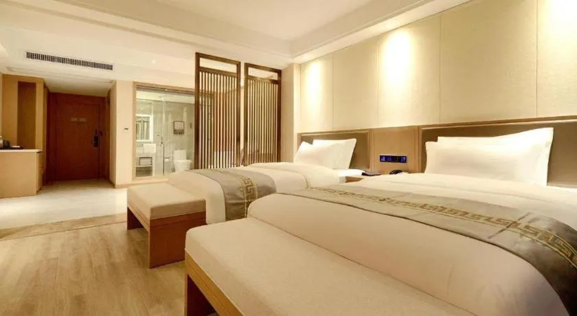 Bed in Borrman Hotel Guiyang Guanshanhu International Conference Center Metro Station