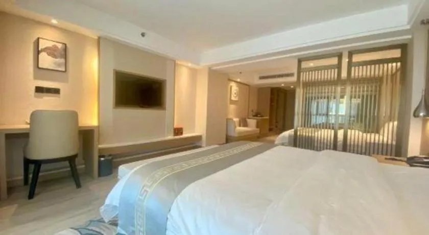 Bed in Borrman Hotel Guiyang Guanshanhu International Conference Center Metro Station