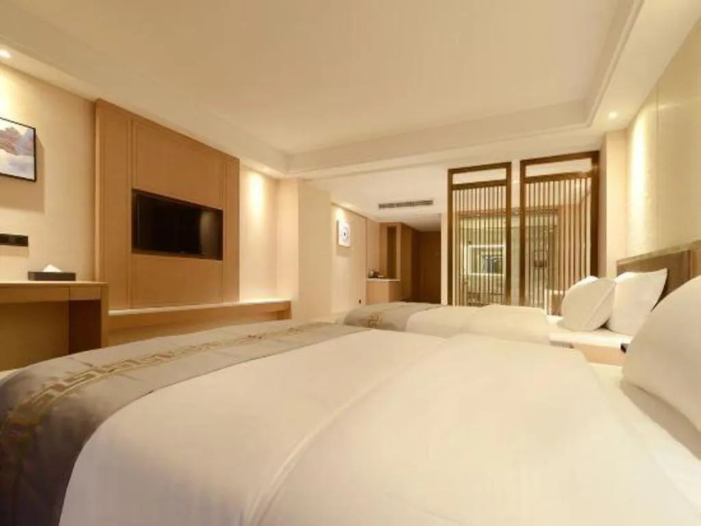 Bed in Borrman Hotel Guiyang Guanshanhu International Conference Center Metro Station