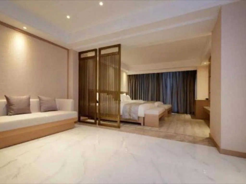 Bed in Borrman Hotel Guiyang Guanshanhu International Conference Center Metro Station