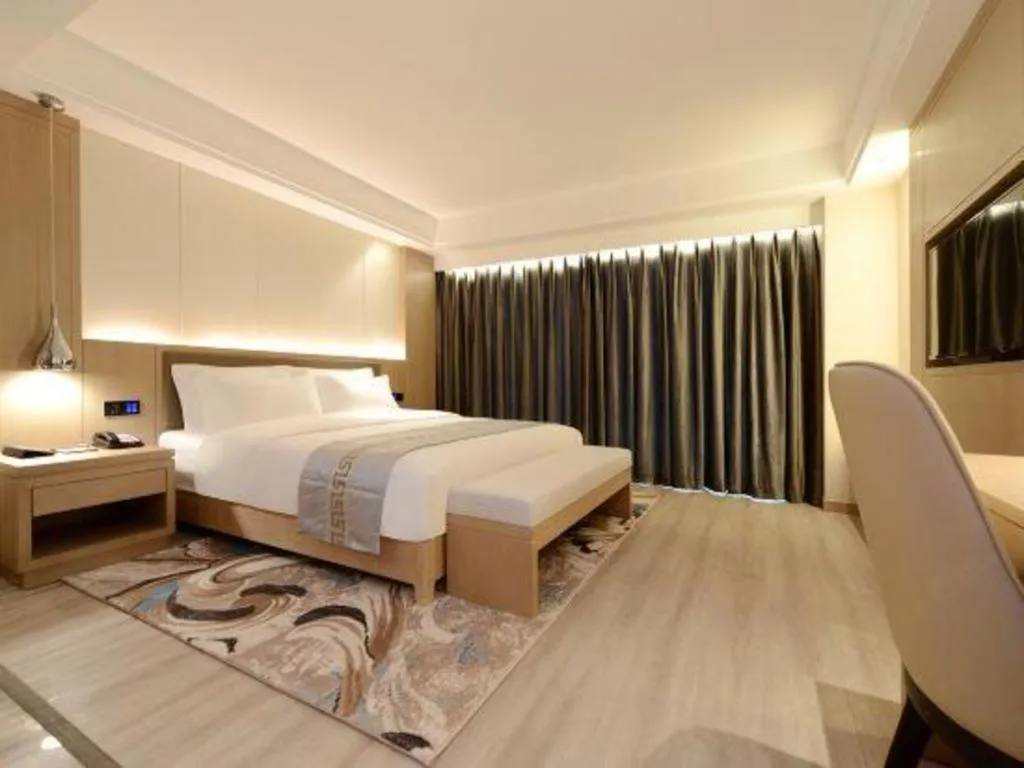 Bed in Borrman Hotel Guiyang Guanshanhu International Conference Center Metro Station