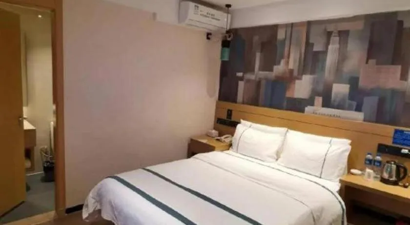 Bed in City Comfort Inn Guangzhou Shisanhang Shangxiajiu Pedestrian Street 1st Branch