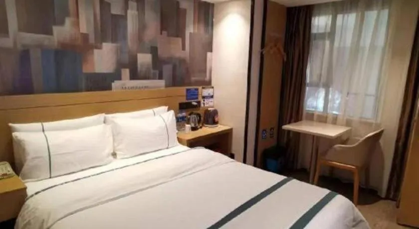 Bed in City Comfort Inn Guangzhou Shisanhang Shangxiajiu Pedestrian Street 1st Branch