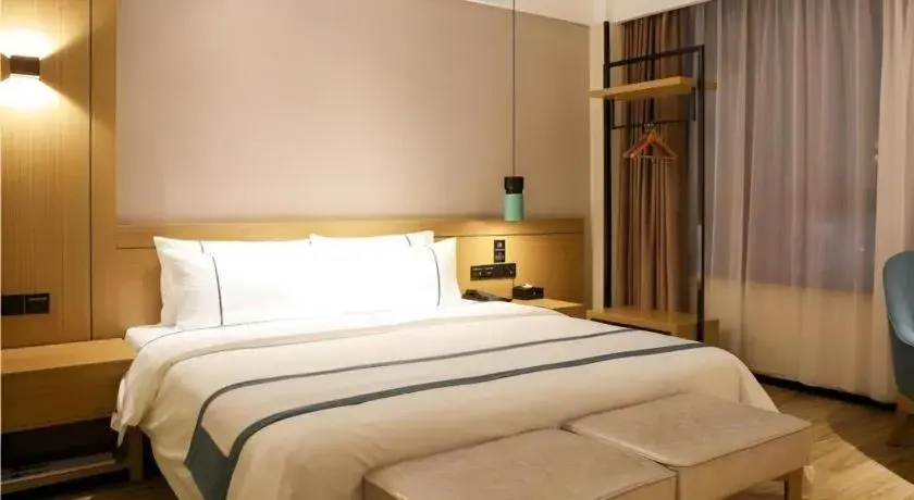 Bed in City Comfort Inn Wuhan Ikea Bed in City Comfort Inn Wuhan Ikea