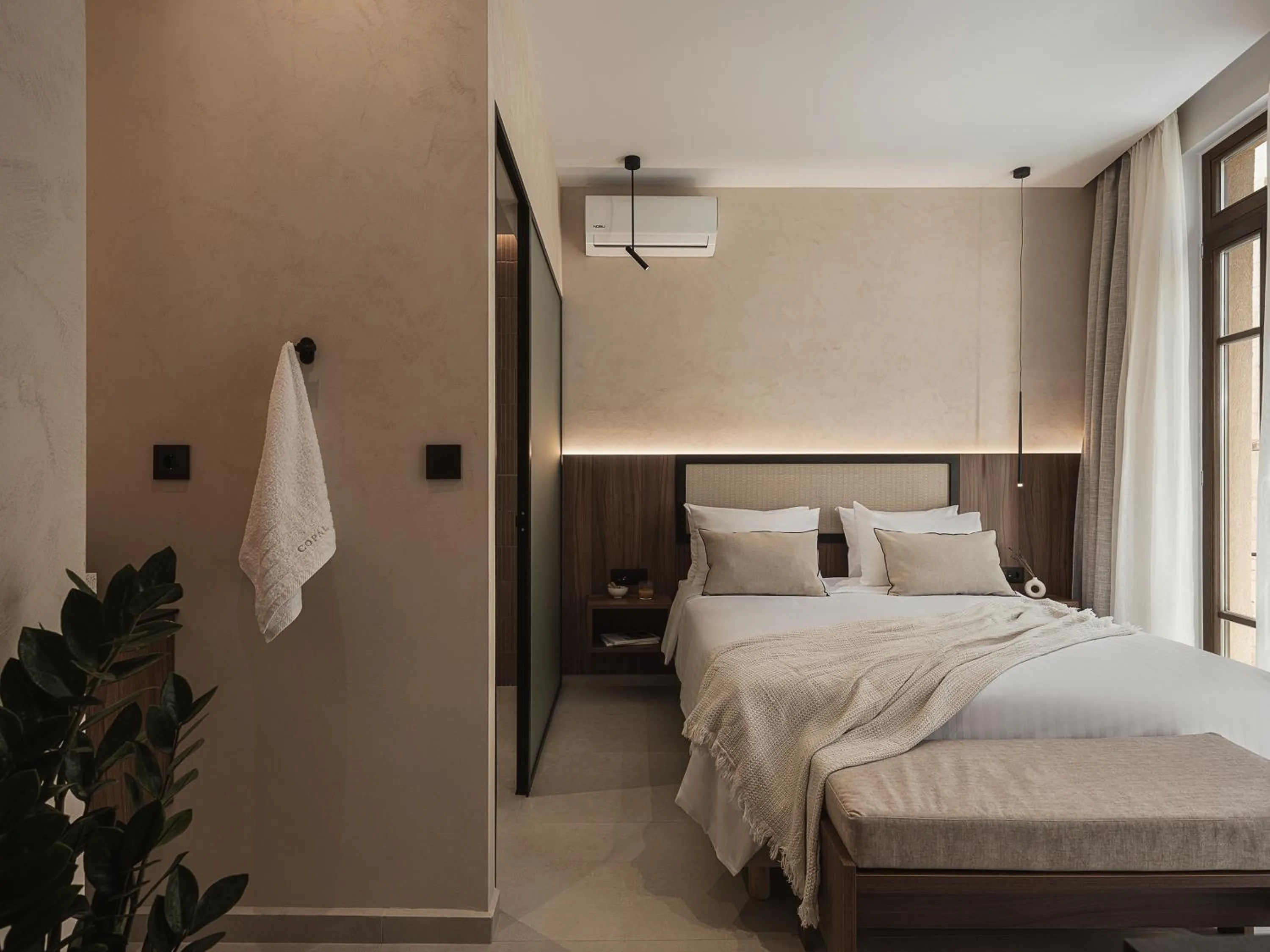 Bed in Copal Simple Staying