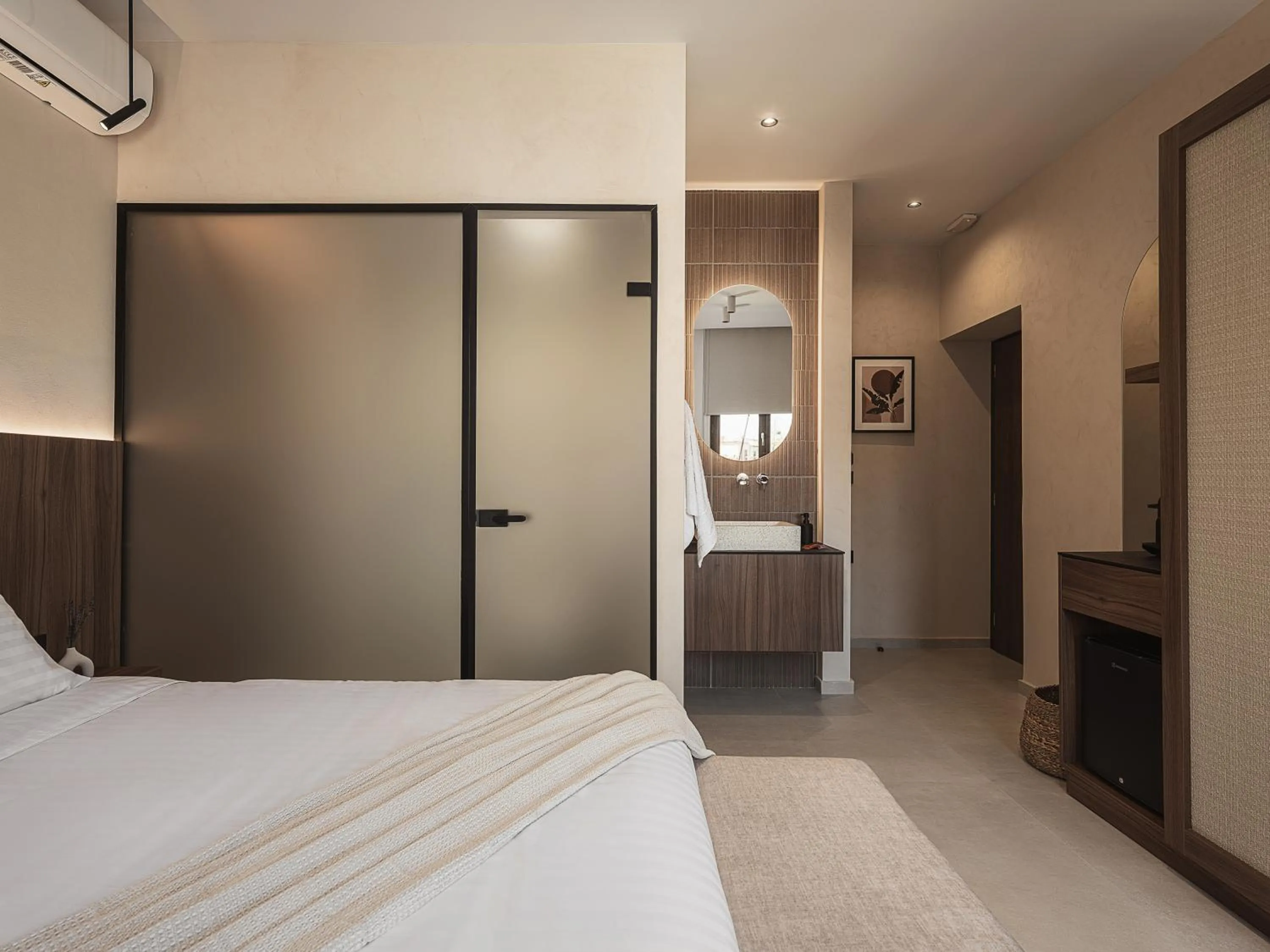 Bathroom, Bed in Copal Simple Staying