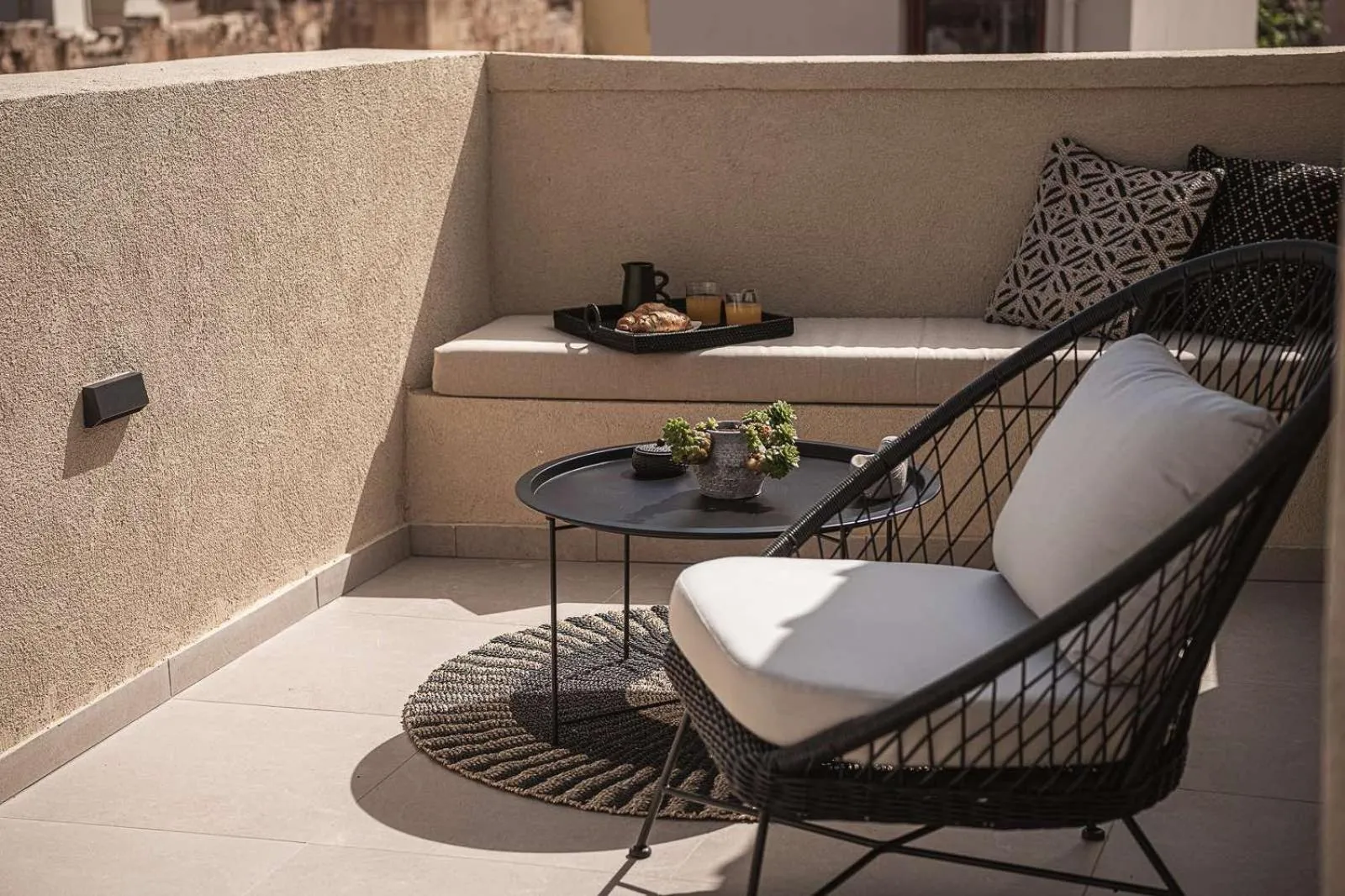 Patio in Copal Simple Staying