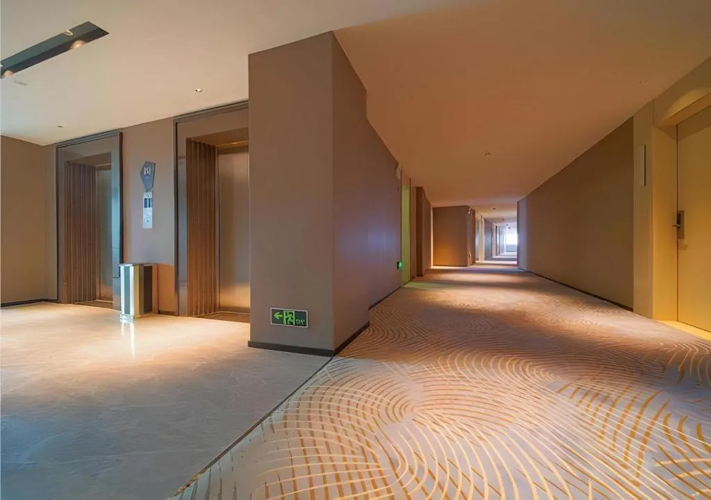 Bed in Echarm Hotel Guangzhou Changlong Shiqiao Metro Station