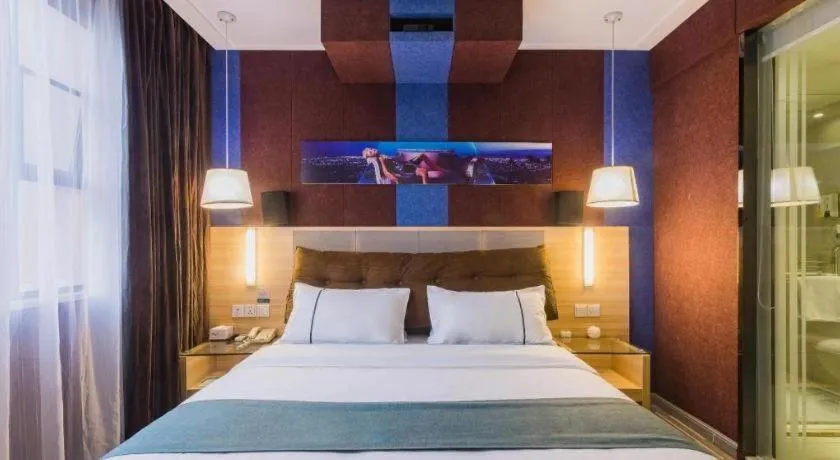 Bed in City Comfort Inn Guangzhou Tianhe District Tangxia Exhibition Center