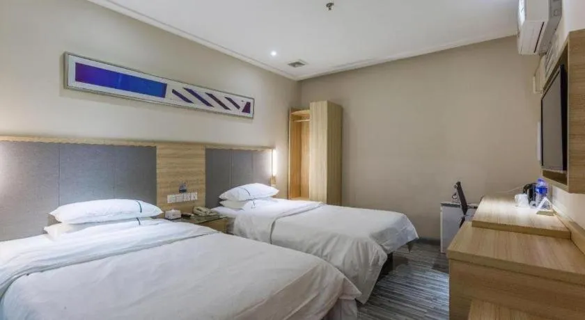 Bed in City Comfort Inn Guangzhou Tianhe District Tangxia Exhibition Center