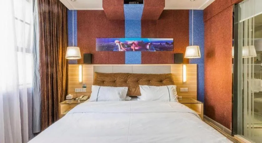 Bed in City Comfort Inn Guangzhou Tianhe District Tangxia Exhibition Center